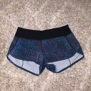 lulu lemon tracker shorts size 4